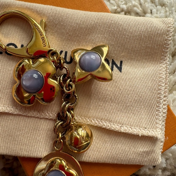 🔥LIKE NEW Louis Vuitton FULL INCLUSION key chain charm - Picture 12 of 13